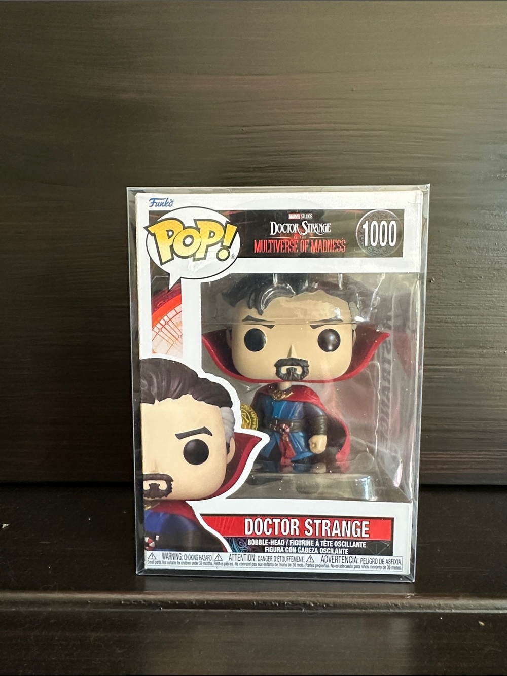 Funko Doctor Strange Multiverse of Madness Pop! - Red, Blue & Gold